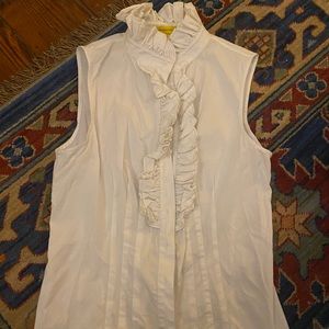 renaissance y2k ruffle tank top blouse